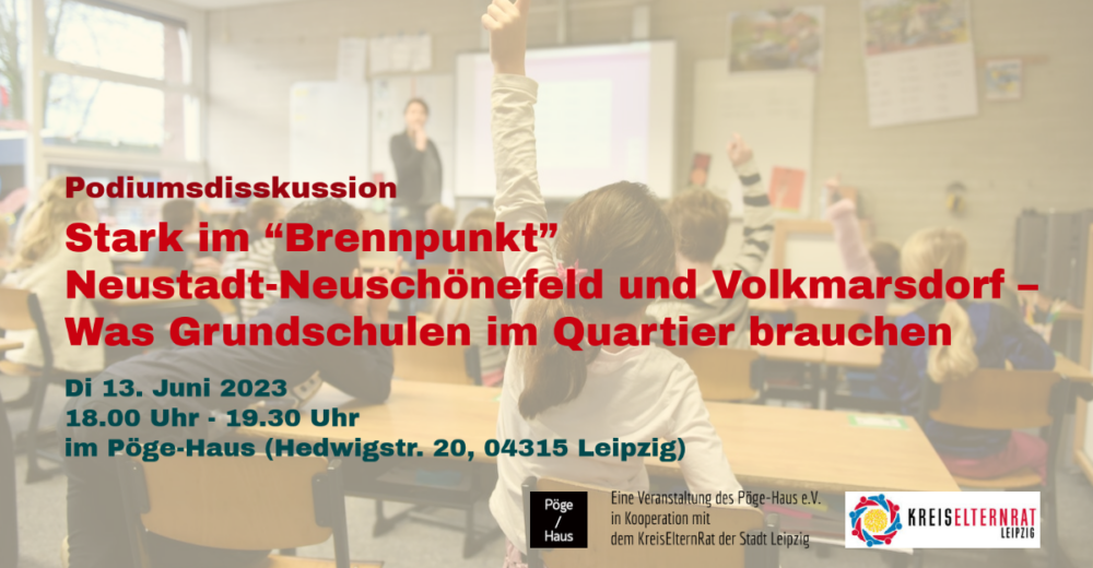 Diskussion: Stark im „Brennpunkt“: Was Grundschulen im Quartier brauchen