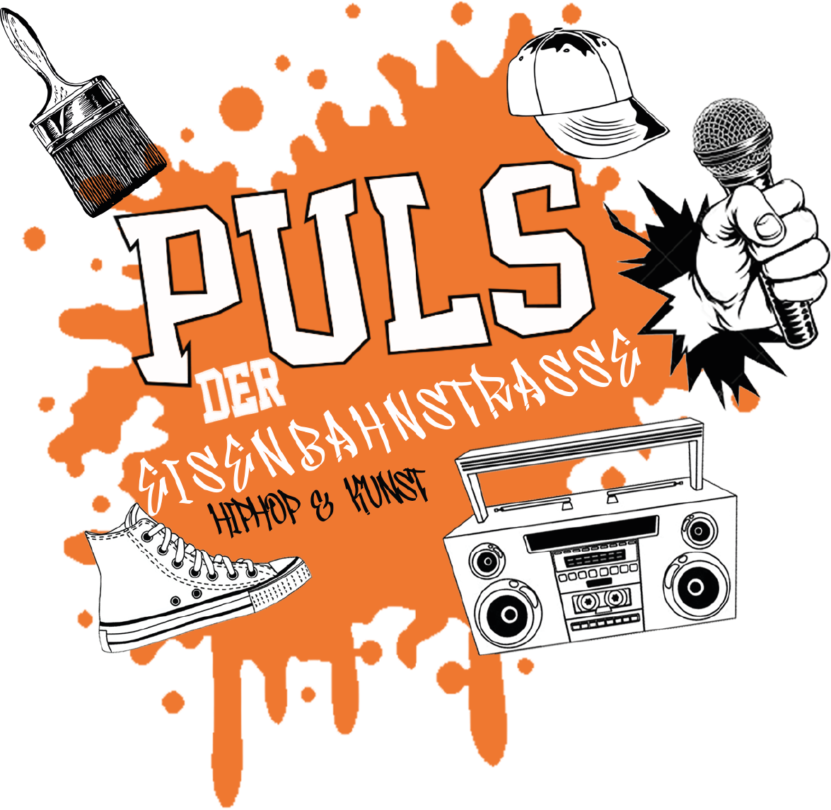 Puls der Eisenbahnstraße 2023 – HipHop und Kunst Workshops für Kinder und Jugendliche