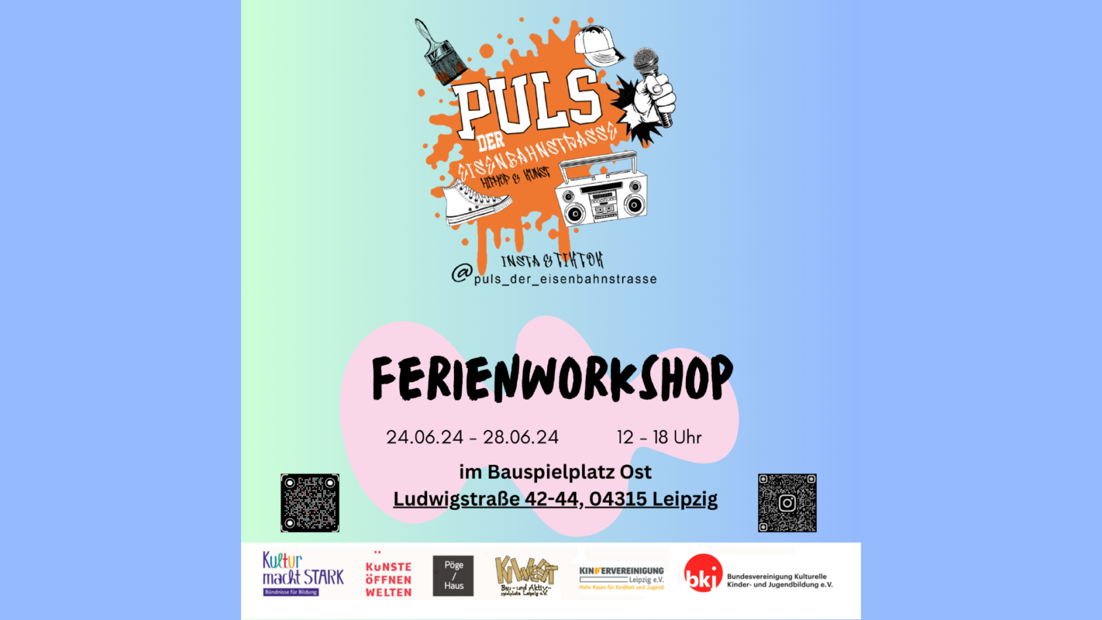 Hip Hop und Kunst – Puls der Eisenbahnstraße 2024