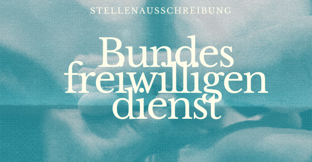 Bundesfreiwilligendienst ab voraussichtlich Juni 2025 im Pöge-Haus zu vergeben