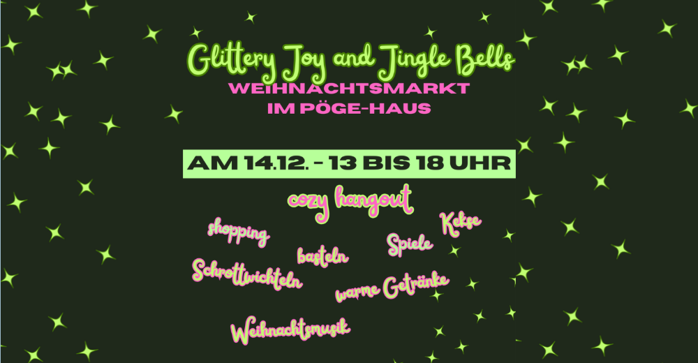✨GLITTERY JOY AND JINGLE BELLS✨ WEIHNACHTSMARKT